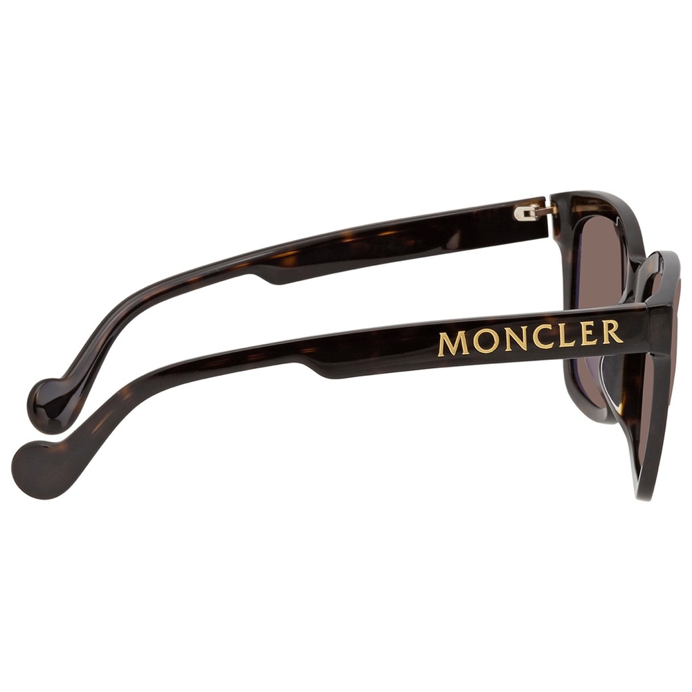 MONCLER DARK HAVANA UNISEX SUNGLASSES ML 0113-K - Picture 4 of 4